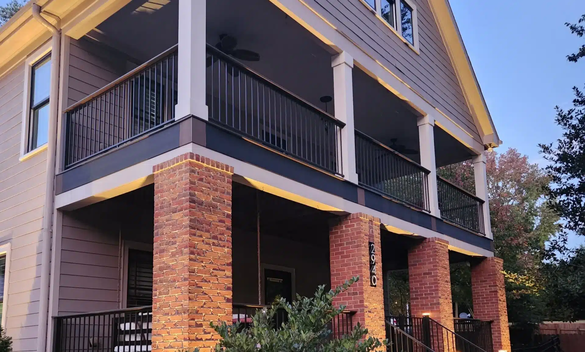Composite deck installation in Kennesaw GA - Under deck drainage system contractors near me