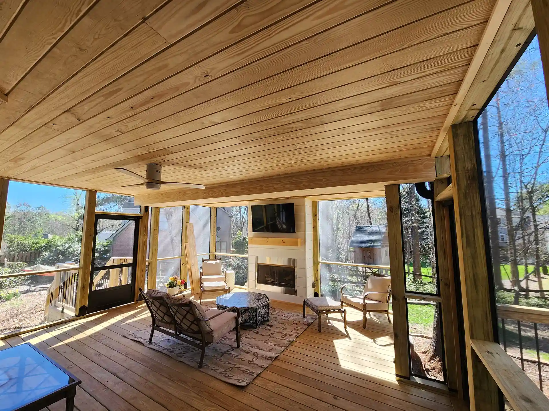 Screened Porches Builder in Atlanta Suburbs, Georgia
